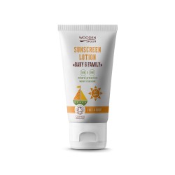Protector solar ecológico familiar SPF 30, 150 ml - Wooden Spoon