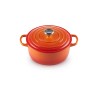 Cocotte de hierro fundido, 20 cm, color volcánico - Le Creuset