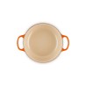 Cocotte de ferro fundido, 20 cm, cor vulcânica - Le Creuset