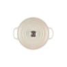 Cocotte de ferro fundido, 20 cm, cor merengue - Le Creuset