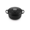 Cocotte de ferro fundido, 24 cm, cor preta - Le Creuset