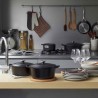 Cocotte de hierro fundido, 24 cm, color negro - Le Creuset