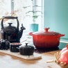 Cocotte de ferro fundido, 24 cm, cor cereja - Le Creuset