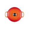 Cocotte de hierro fundido, 24 cm, color volcánico - Le Creuset
