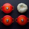 Cocotte de ferro fundido, 24 cm, cor vulcânica - Le Creuset