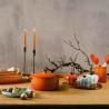 Cocotte de ferro fundido, 24 cm, cor vulcânica - Le Creuset