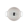 Cocotte de hierro fundido, 24 cm, color merengue - Le Creuset