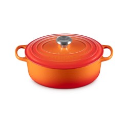Cocotte de ferro fundido, 27 cm, cor vulcânica - Le Creuset