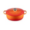 Cocotte de hierro fundido, 27 cm, color volcánico - Le Creuset