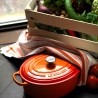 Cocotte de hierro fundido, 27 cm, color volcánico - Le Creuset