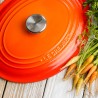 Cocotte de hierro fundido, 27 cm, color volcánico - Le Creuset