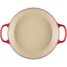 Cazuela cocotte de ferro fundido, 30 cm, cor cereja - Le Creuset