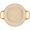 Cazuela cocotte de hierro fundido, 30 cm, color volcánico - Le Creuset
