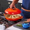 Cazuela cocotte de hierro fundido, 30 cm, color volcánico - Le Creuset