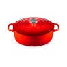Cocotte de hierro fundido, 27 cm, color cereza - Le Creuset