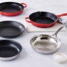 Sartén skillet de hierro fundido, 26 cm, color cereza - Le Creuset