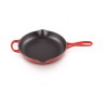 Sartén skillet de ferro fundido, 23 cm, cor cereja - Le Creuset