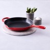 Sartén skillet de ferro fundido, 23 cm, cor cereja - Le Creuset