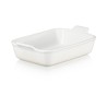 Fonte de cerâmica de grés esmaltada para forno, cor merengue, 2,4 litros - Le Creuset