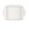 Fonte de cerâmica de grés esmaltada para forno, cor merengue, 2,4 litros - Le Creuset