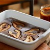 Fonte de cerâmica de grés esmaltada para forno, cor merengue, 2,4 litros - Le Creuset