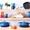 Fonte de cerâmica de grés esmaltada para forno, cor merengue, 2,4 litros - Le Creuset
