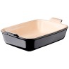 Fonte de cerâmica de grés esmaltada para forno, cor preta, 4 litros - Le Creuset
