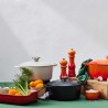 Fuente de cerámica gres esmaltada para horno, color cereza, 4 litros - Le Creuset