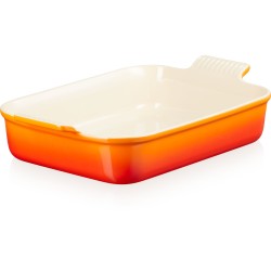 Fonte de cerâmica grés esmaltada para forno, cor vulcânica, 4 litros - Le Creuset