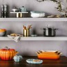 Fonte de cerâmica grés esmaltada para forno, cor vulcânica, 4 litros - Le Creuset