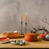 Fonte de cerâmica grés esmaltada para forno, cor vulcânica, 4 litros - Le Creuset