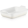 Fonte de cerâmica grés esmaltada para forno, cor merengue, 4 litros - Le Creuset