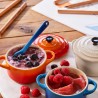 Mini cocotte de cerâmica de grés esmaltada, cor vulcânica, 10 cm - Le Creuset