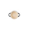 Mini cocotte de cerámica esmaltada, color negro, 10 cm - Le Creuset