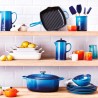 Taza de cerâmica grés esmaltada 200 ml, cor vulcânica - Le Creuset
