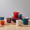 Caneca de cerâmica grés esmaltada 200 ml, cor merengue - Le Creuset