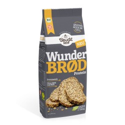 Pão maravilhoso proteico sem glúten, ecológico - Bauckhof