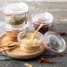 Frasco de vidro hermético terrine Lock eat - 80 ml
