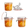 Frasco de vidro hermético terrine Lock eat - 80 ml
