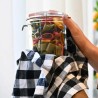 Frasco de vidro hermético Lock eat - 750 ml