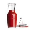 Garrafa de vidro hermética para conserva Lock eat - 500 ml