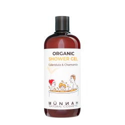 Gel de banho ecológico de calêndula e camomila - Münnah