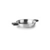 Frigideira de aço inoxidável, sem cabo, combi, 24 cm - Lacor