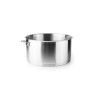 Olla de aço inoxidável, sem alças, combi, 24 cm - Lacor