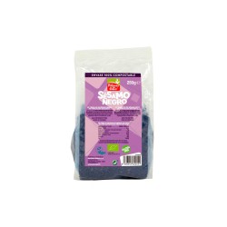 Sementes de sésamo preto biológicas, 250 g - La Finestra sul Cielo