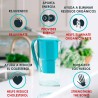 Pack 3 filtros de repuesto para depurar, alcalinizar e ionizar el agua - Alkanatur