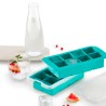Cubitera com tampa de silicone platina - Lékué