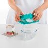 Cubitera com tampa de silicone platina - Lékué
