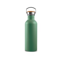 Garrafa de aço inoxidável, 500 ml, verde - Bambaw
