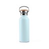 Botella térmica de aço inoxidável, 500 ml, azul - Bambaw